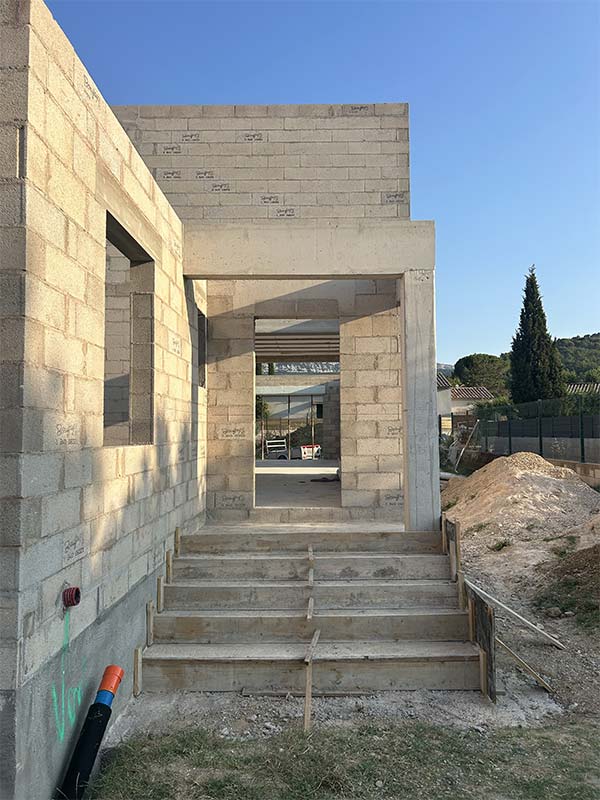 Construction de Villa à Nans-les-Pins
