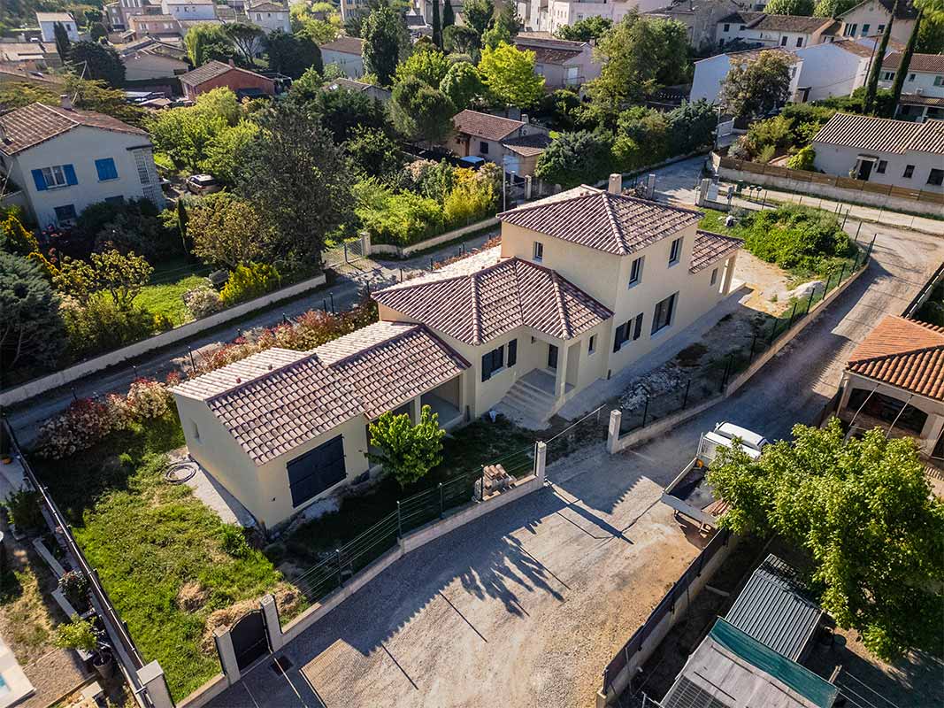 Construction de villa provençale à Nans-les-Pins