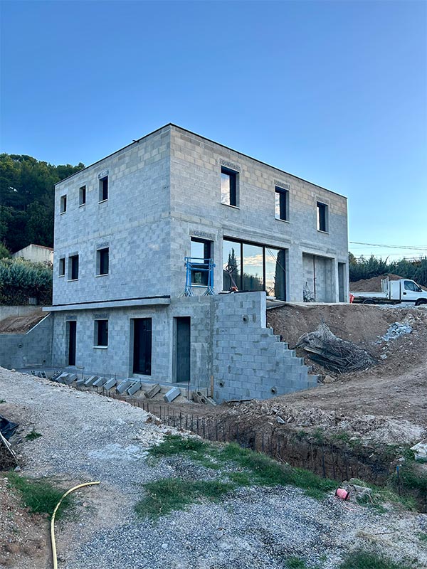 Construction de maison près d'Aix-en-Provence