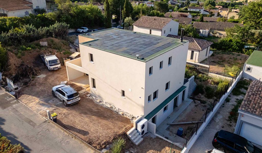 Construction d'une maison à Meyreuil