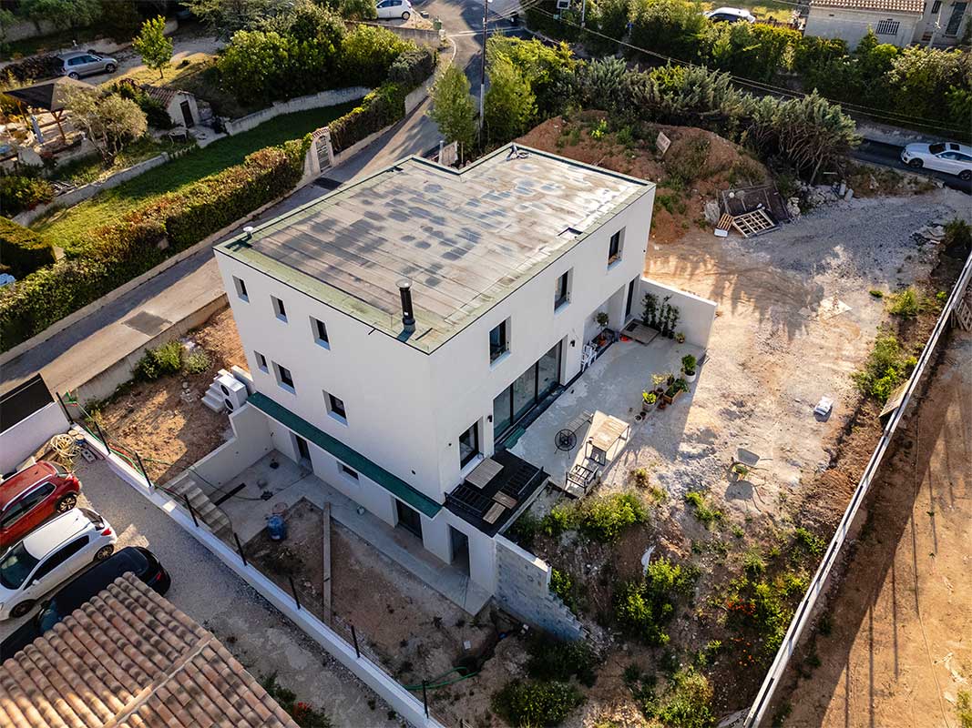 Maçonnerie et construction de maison à Meyreuil