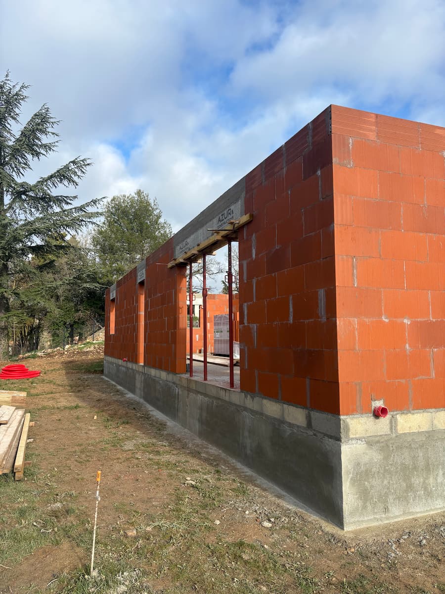 Construction de maison d'architecte à Rousset